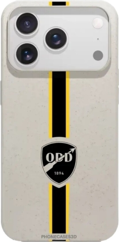 iPhone 17 Pro Max Odds Ballklubb komposterbart deksel, hvit