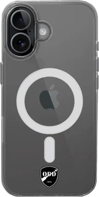 iPhone 17 Odds Ballklubb Clear case (MagSafe) -mobildeksel, svart