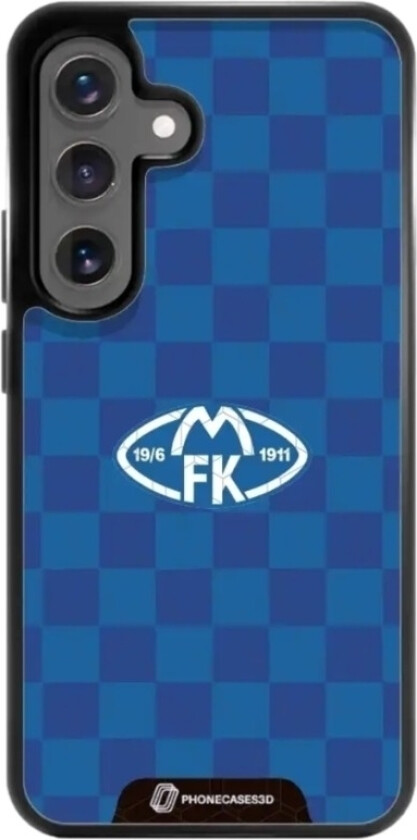Samsung Galaxy S25 Molde FK 3D mobildeksel, svart
