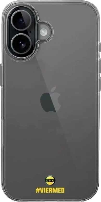 iPhone 17 Lillestrøm SK Clear case -mobildeksel, svart