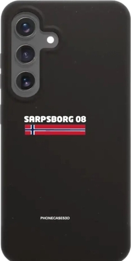Samsung Galaxy S25 Sarpsborg 08 komposterbart deksel, svart