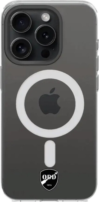iPhone 16 Pro Odds Ballklubb Clear case (MagSafe) -mobildeksel, svart