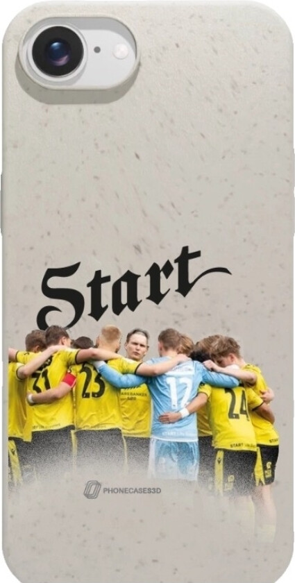 iPhone 16e IK Start komposterbart deksel, hvit