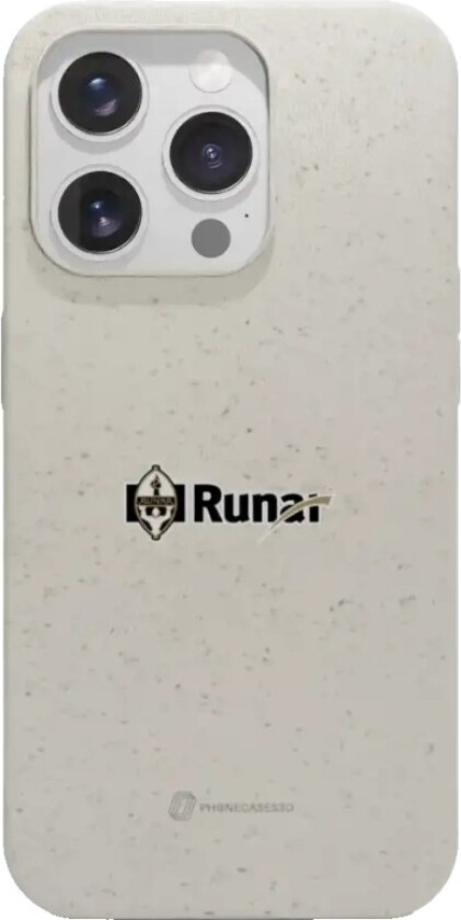 iPhone 15 Pro IL Runar komposterbart deksel, hvit
