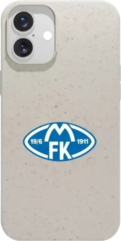 iPhone 16 Plus Molde FK komposterbart deksel, hvit