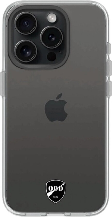 iPhone 16 Pro Max Odds Ballklubb Clear case -mobildeksel, svart