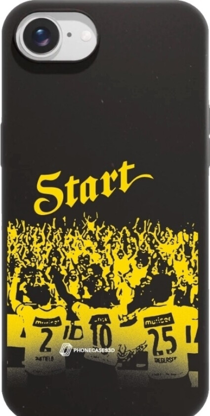 iPhone 16e IK Start komposterbart deksel, svart
