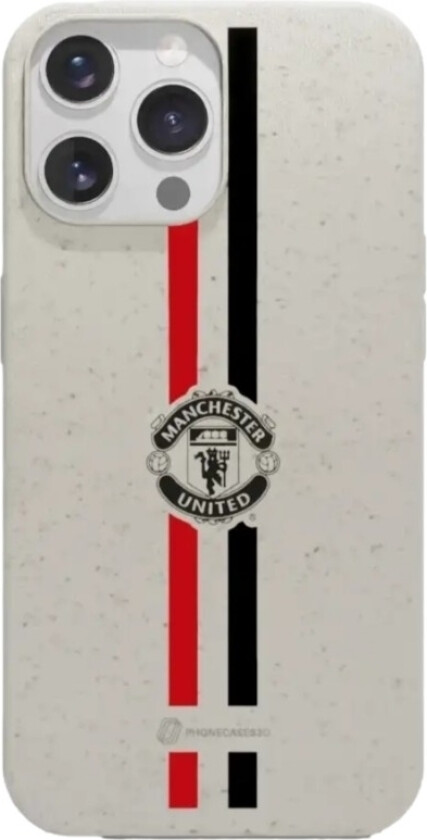 iPhone 14 Pro Manchester United FC komposterbart deksel, hvit