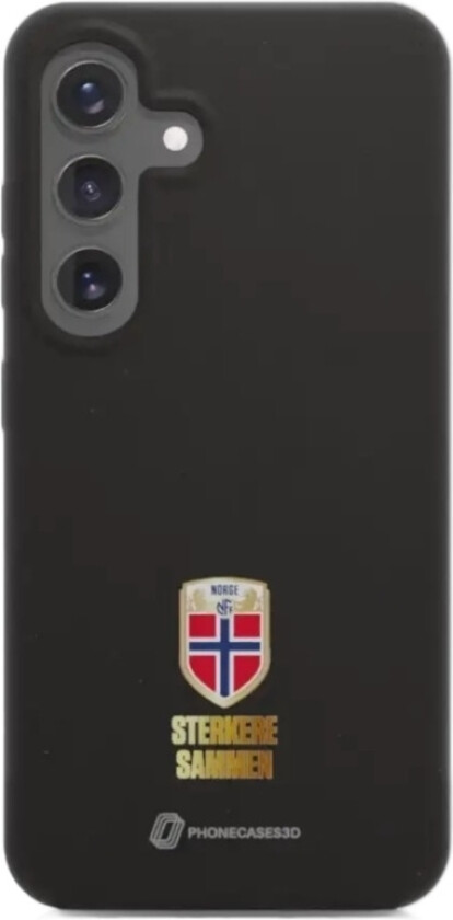 Samsung Galaxy S25 Norges Fotballforbund komposterbart deksel, svart