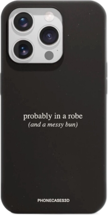 iPhone 16 Pro Marit Bakkli komposterbart deksel, svart