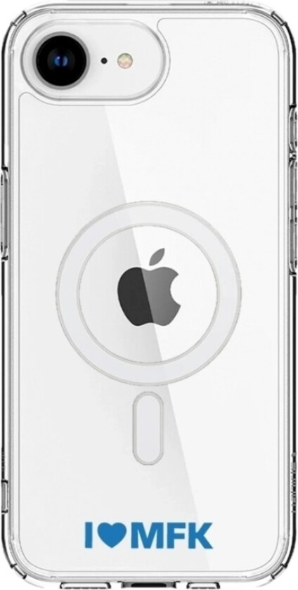 iPhone 16e Molde FK Clear case (MagSafe) -mobildeksel, hvit
