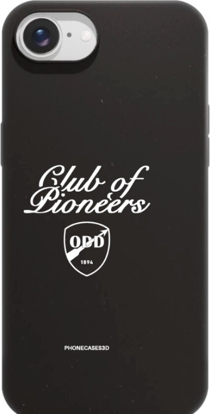 iPhone 16e Odds Ballklubb komposterbart deksel, svart