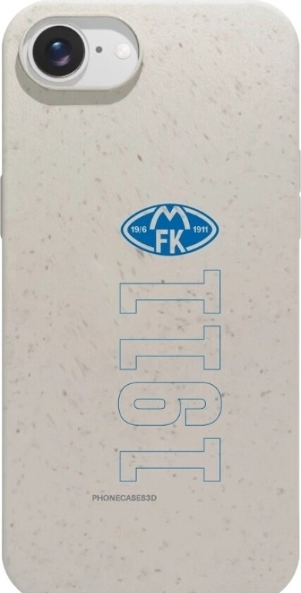 iPhone 16e Molde FK komposterbart deksel, hvit