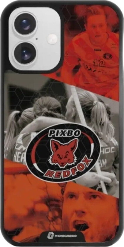 iPhone 16 Pixbo IBK 3D mobildeksel, svart