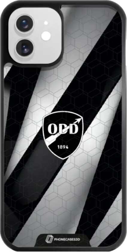 iPhone 12 Odds Ballklubb 3D mobildeksel, svart