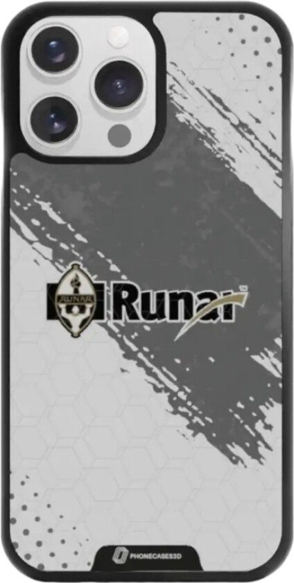 iPhone 14 Pro IL Runar 3D mobildeksel, svart