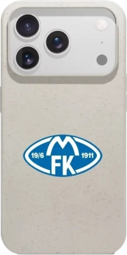 iPhone 17 Pro Molde FK komposterbart deksel, hvit
