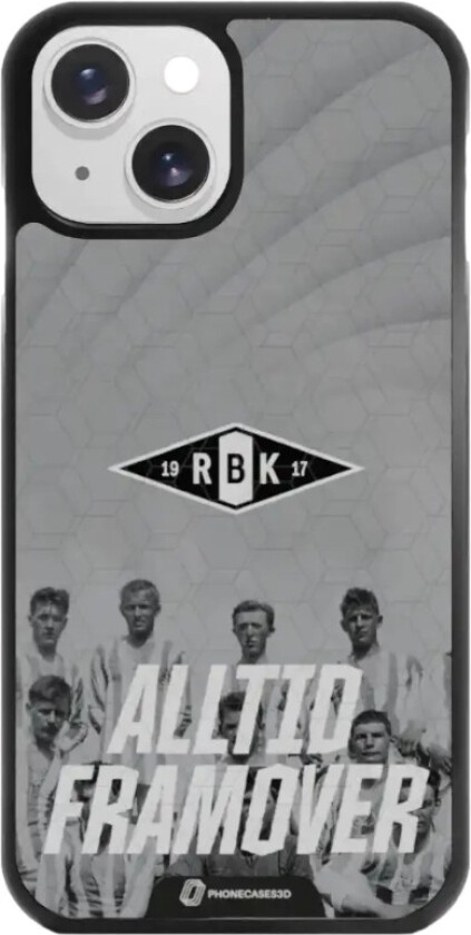 iPhone 15 RBK 3D mobildeksel, svart