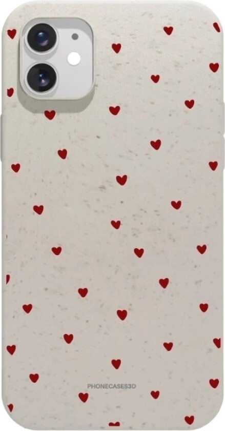 iPhone 11 Martine Halvorsen komposterbart deksel, hvit