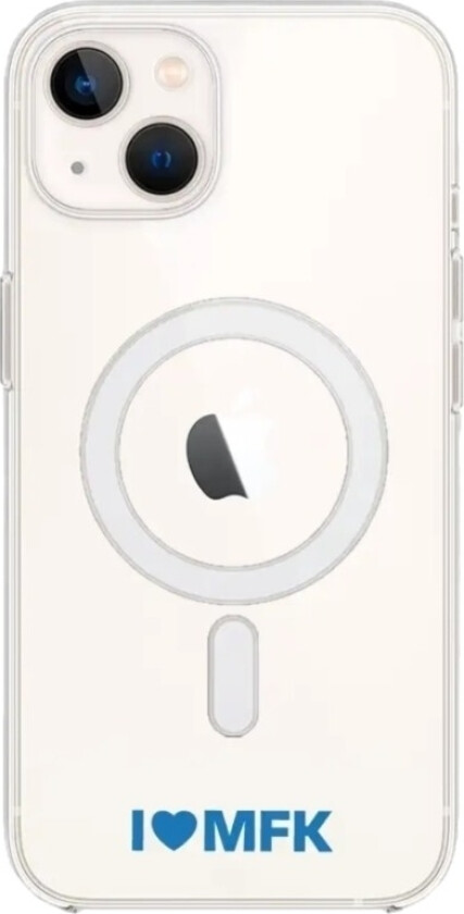 iPhone 14 Molde FK Clear case (MagSafe) -mobildeksel, hvit