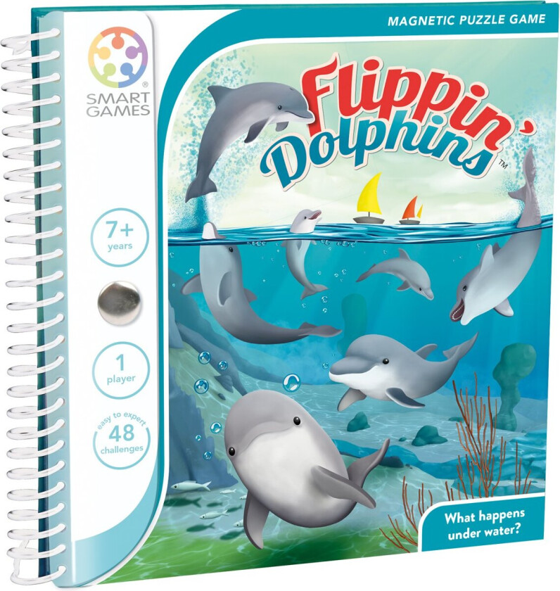 SmartGames - Magnetic Travel - Flippin Dolphins (Nordic) (SG2330)