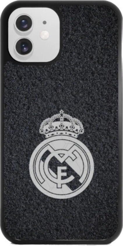 iPhone 12 Real Madrid 3D mobildeksel, svart