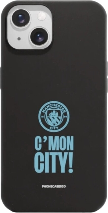 iPhone 15 Man City komposterbart deksel, svart