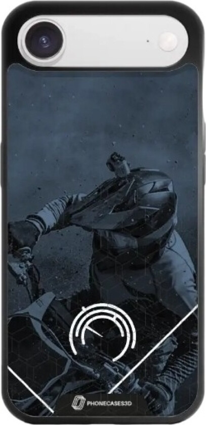 iPhone Air Norges Motorsportforbund 3D mobildeksel, svart