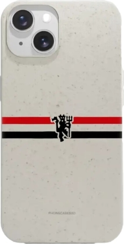 iPhone 14 Manchester United FC komposterbart deksel, hvit