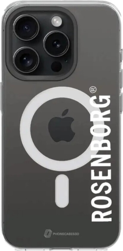 iPhone 16 Pro RBK Clear case (MagSafe) -mobildeksel, svart