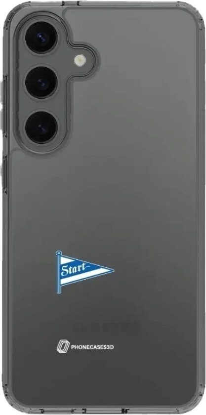 Samsung Galaxy S25 IK Start Clear case -mobildeksel, svart
