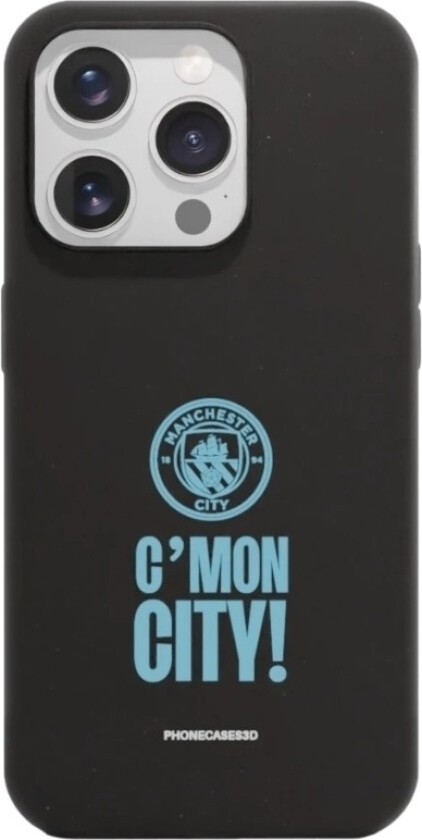 iPhone 16 Pro Man City komposterbart deksel, svart
