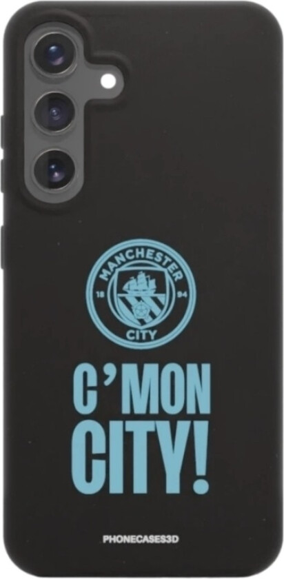 Samsung Galaxy S25+ Man City komposterbart deksel, svart
