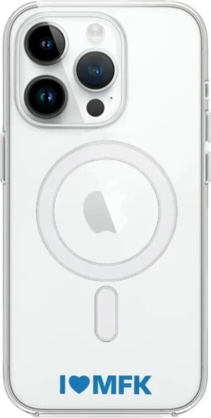 iPhone 14 Pro Molde FK Clear case (MagSafe) -mobildeksel, hvit