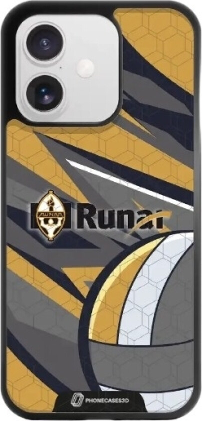 iPhone 17 IL Runar 3D mobildeksel, svart
