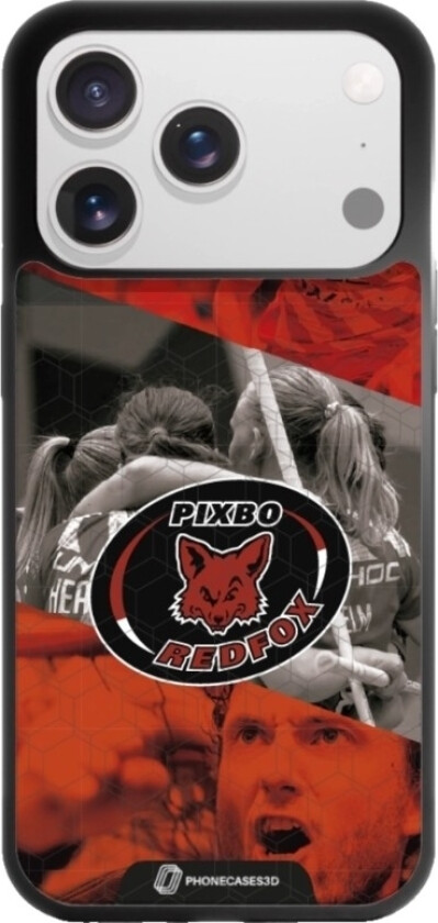 iPhone 17 Pro Pixbo IBK 3D mobildeksel, svart