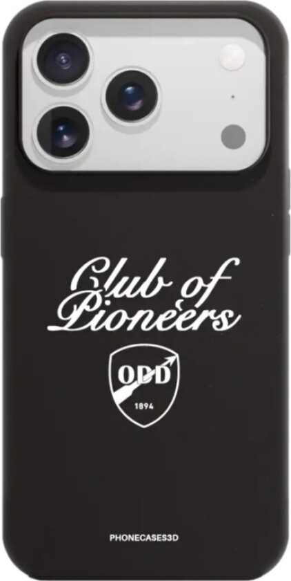 iPhone 17 Pro Odds Ballklubb komposterbart deksel, svart