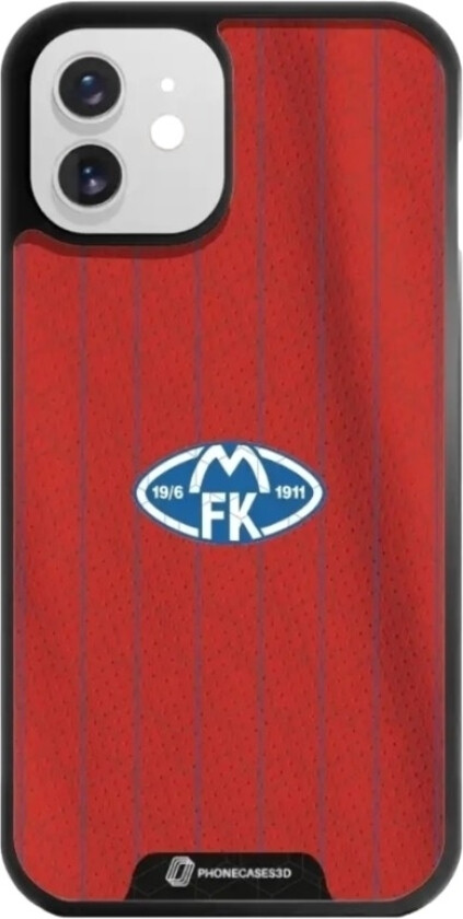 iPhone 12 Molde FK 3D mobildeksel, svart