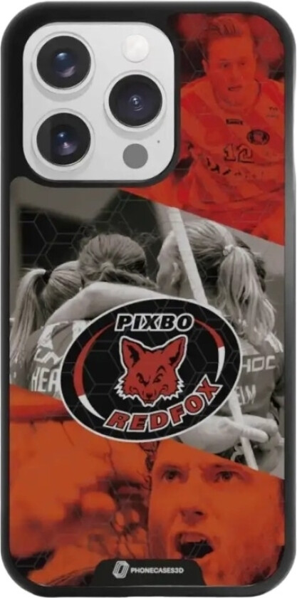 iPhone 16 Pro Pixbo IBK 3D mobildeksel, svart