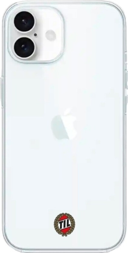 iPhone 16 Tromsø IL Clear case -mobildeksel, hvit