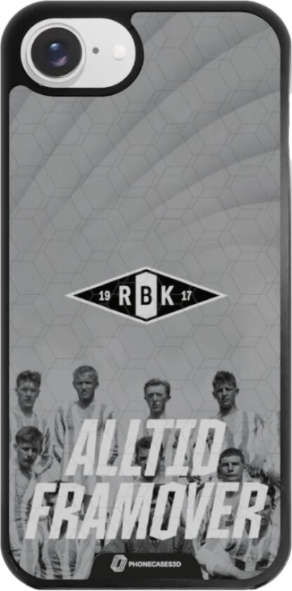 iPhone 16e RBK 3D mobildeksel, svart