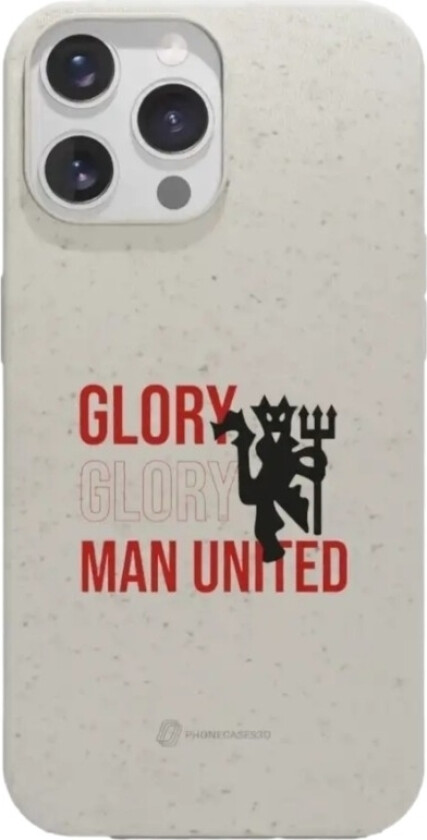 iPhone 14 Pro Manchester United FC komposterbart deksel, hvit
