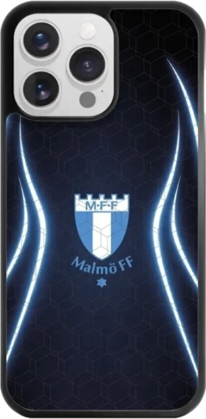iPhone 16 Pro Max Malmö FF 3D mobildeksel, svart
