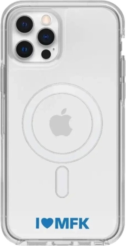 iPhone 12 Molde FK Clear case (MagSafe) -mobildeksel, hvit