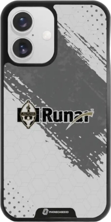 iPhone 16 IL Runar 3D mobildeksel, svart