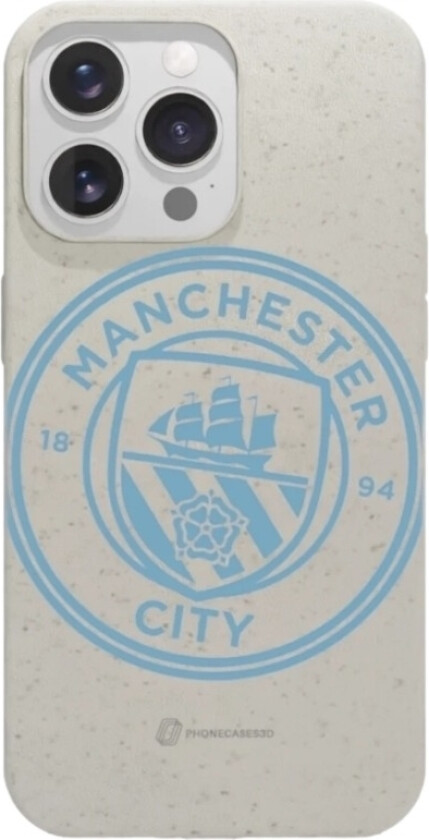 iPhone 13 Pro Man City komposterbart deksel, hvit