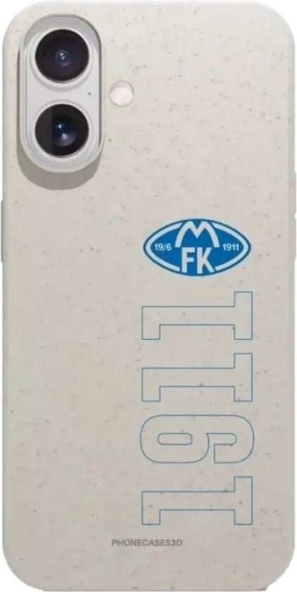 iPhone 17 Molde FK komposterbart deksel, hvit