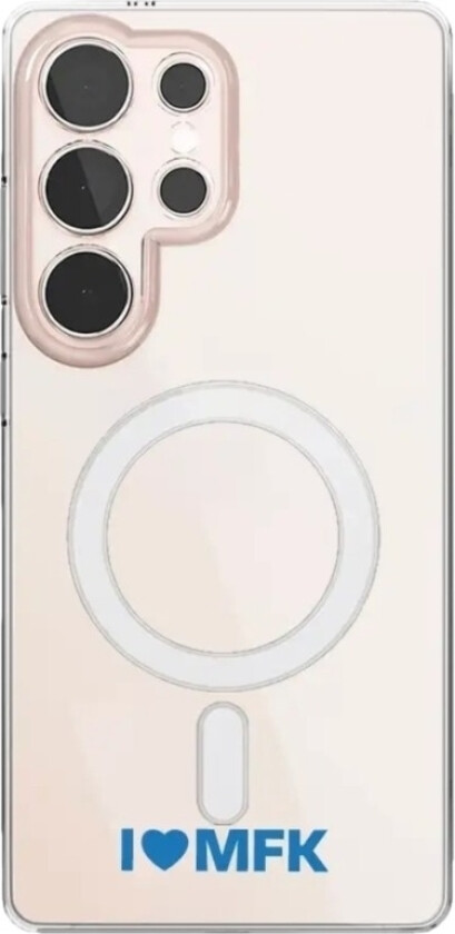 Samsung Galaxy S25 Ultra Molde FK Clear case (MagSafe) -mobildeksel, hvit