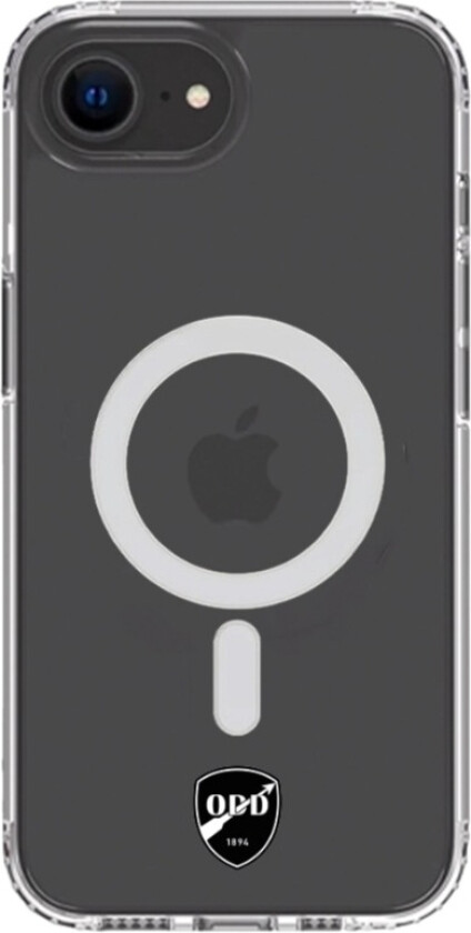 iPhone 16e Odds Ballklubb Clear case (MagSafe) -mobildeksel, svart
