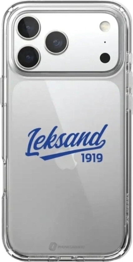 iPhone 17 Pro Leksands IF Clear case -mobildeksel, hvit